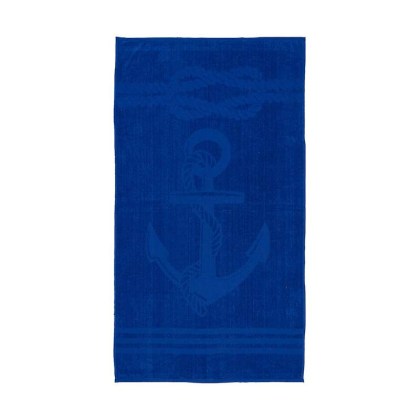 Πετσέτα θαλάσσης Art 2192 90x160 Μπλε  Beauty Home 