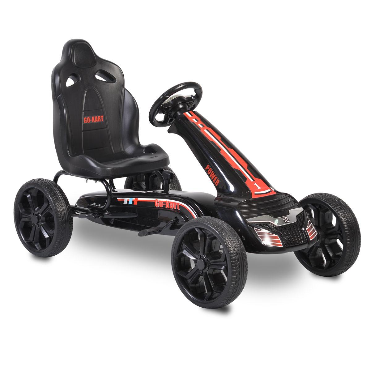 Παιδικό αυτοκινητάκι με πετάλια Go Cart Olympus black TL6988A Cangaroo 