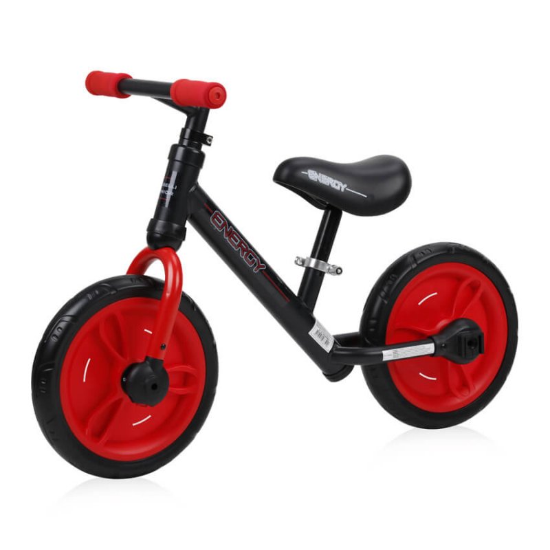 Παιδικό Ποδήλατο Ισορροπίας Energy 2 in 1 Black Red Lorelli