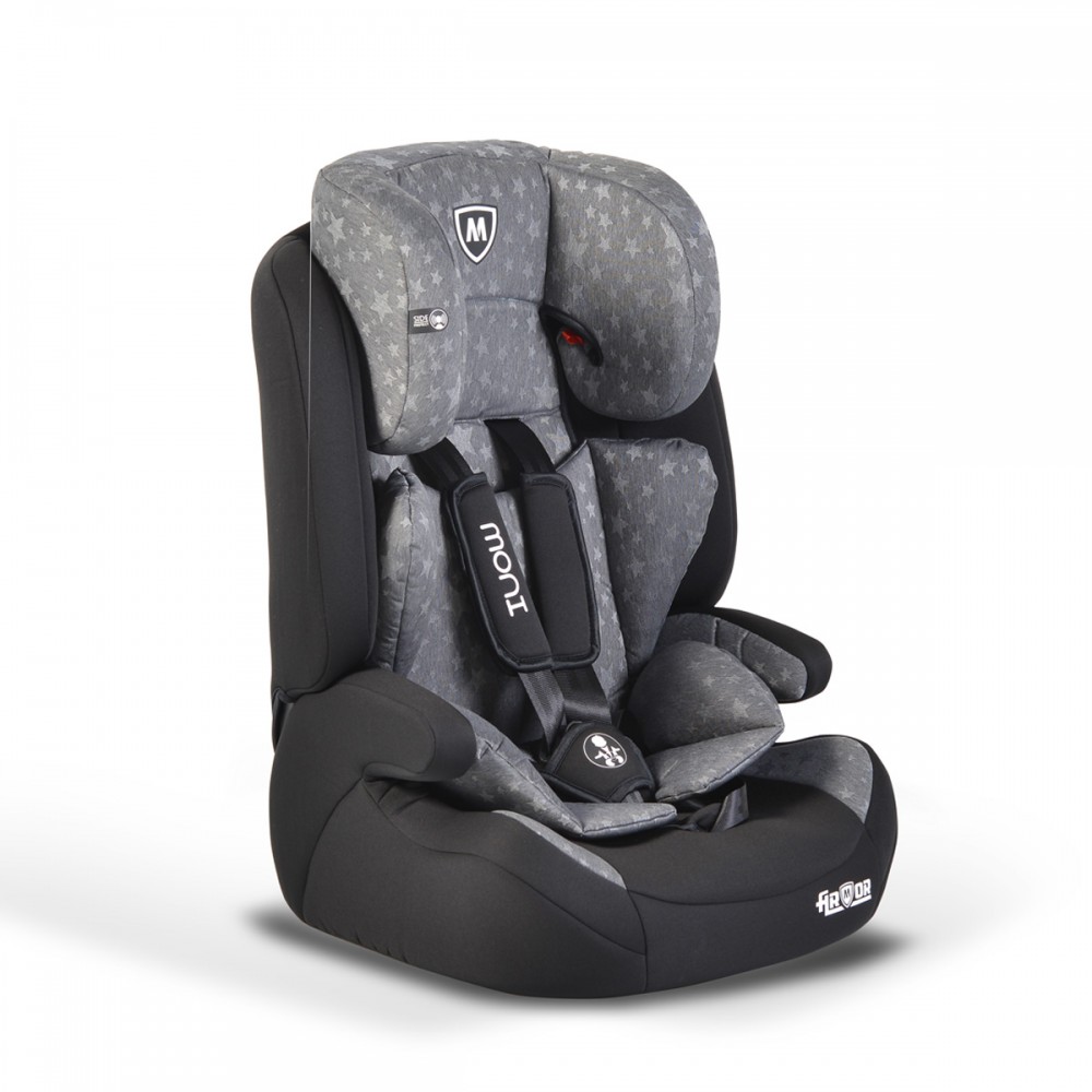 Παιδικό κάθισμα αυτοκινήτου Armor 9-36kg Grey Stars Cangaroo
