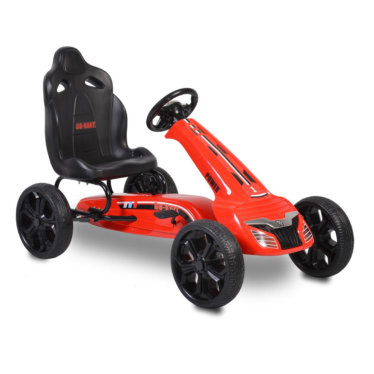 Παιδικό αυτοκινητάκι με πετάλια Go Cart Olympus red TL6988A Cangaroo