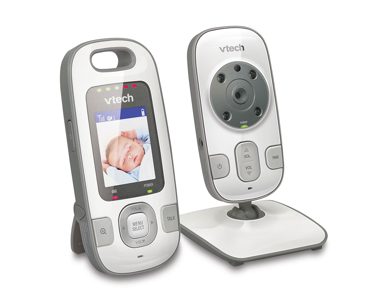 Baby Monitor Ενδοεπικοινωνία VTech Essential με Κάμερα BM2600 Cangaroo