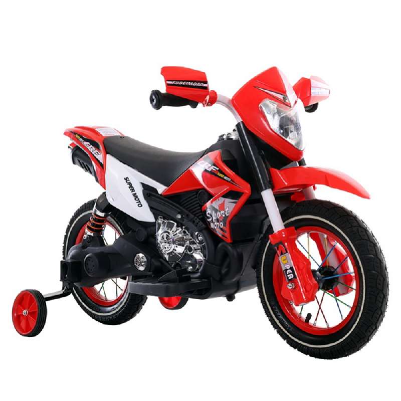  	Ηλεκτροκίνητη Μηχανή 6V Super Moto FB-6186 Red  3800146213640 Moni
