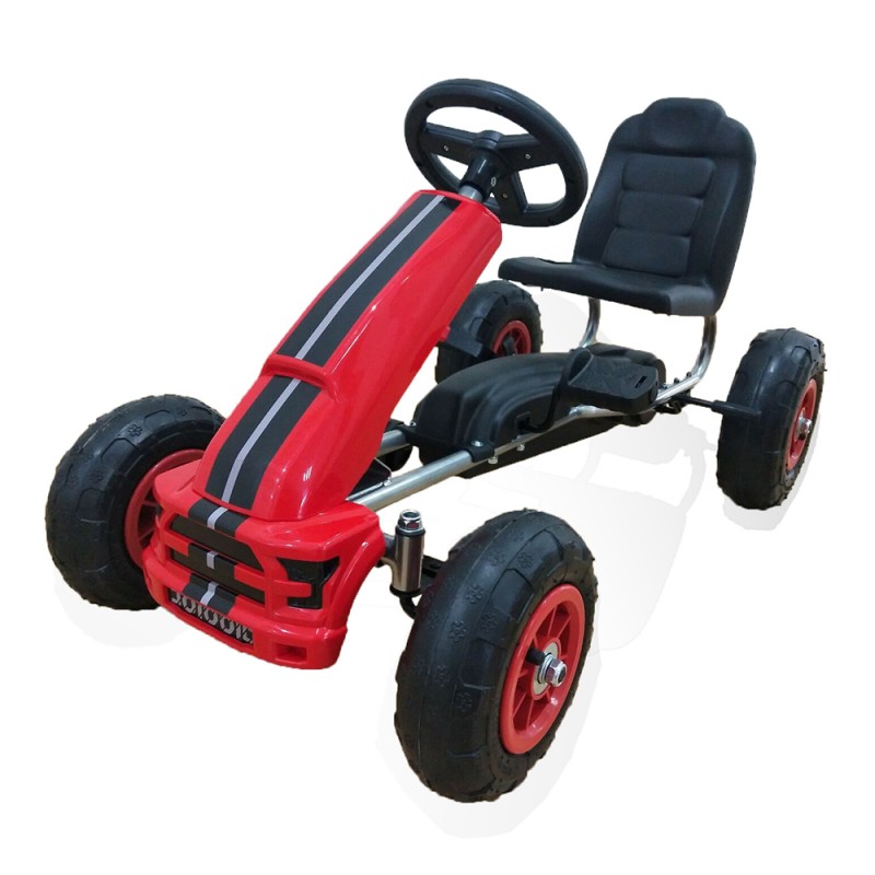 Παιδικό αυτοκινητάκι με πετάλι Go Cart Nevada B006 Red Cangaroo