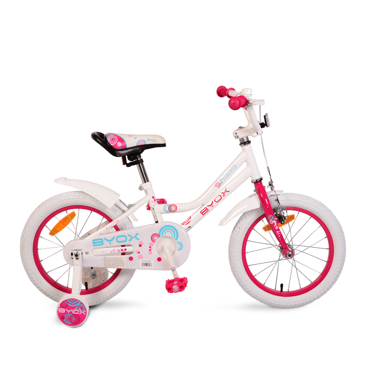 Παιδικό Ποδήλατο 16″ Little Princess white Byox 