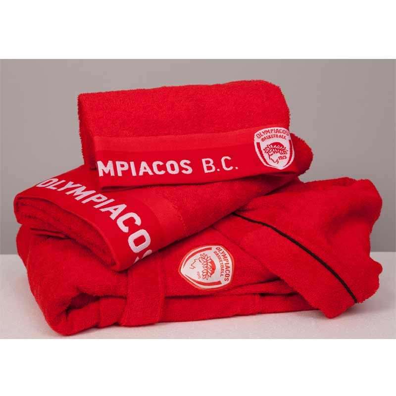 Πετσέτα Προσωπου 50x100 Olympiacos BC Towels 1925 Palamaiki 20019