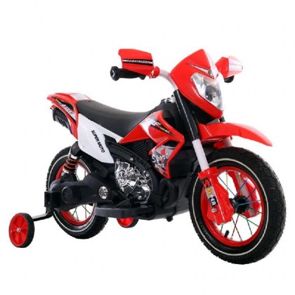  	Ηλεκτροκίνητη Μηχανή 6V Super Moto FB-6186 Red Cangaroo 3800146213640