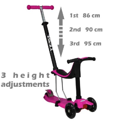 Πατίνι X-Ride 3 σε 1 Pink 662-185