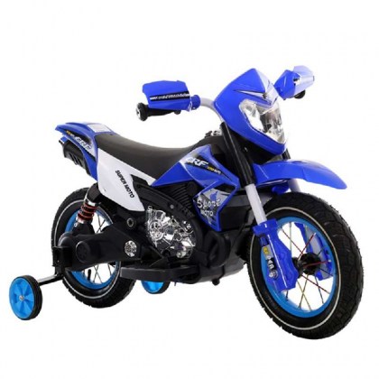  	Ηλεκτροκίνητη Μηχανή 6V Super Moto FB-6186 Blue  3800146213657 Moni