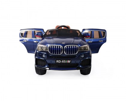  Ηλεκτροκίνητο Αυτοκίνητο 12V Jeep BMW M5X RD500 Eva Wheels Blue 3800146213244 Moni