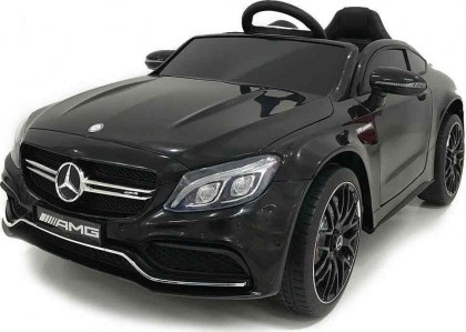  Ηλεκτροκίνητο Αυτοκίνητο 12V Mercedes -Benz C63s QY1588, Black Moni