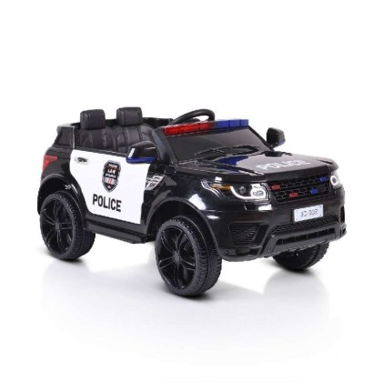  Ηλεκτροκίνητο Αστυνομικό Αυτοκίνητο  Squad Black JC002 MONI