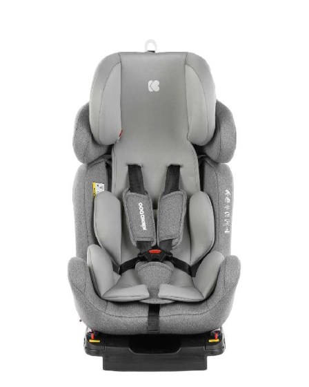 Κάθισμα αυτοκινήτου KikkaBoo 4 Safe  0-36kg Isofix Light Grey 2020 31002070048 Kikka Boo