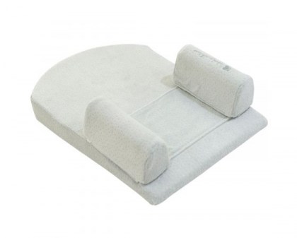 Memory foam sleep Βρεφικό μαξιλάρι με θέση τοποθέτησης ύπνου Mint Velvet 51X36 Kikka boo 31106010094