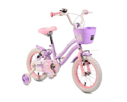 Παιδικό Ποδήλατο 1483 V-Brake  14'' Purple Moni 3800146201395
