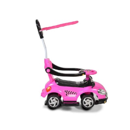 Περπατούρα Αυτοκινητάκι Με λαβή Γονέα Ride On Paradise Pink (K401-3) Moni